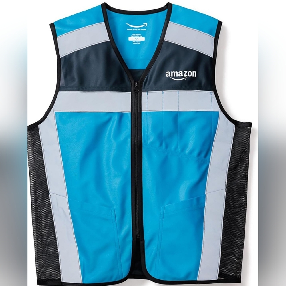 Amazon DSP/Flex High Vis Outer Vest Zip Up